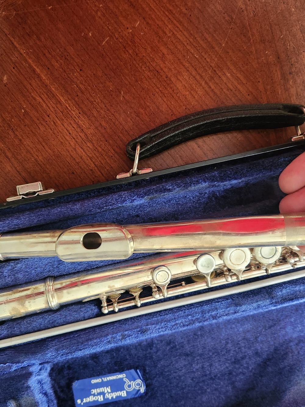 Armstrong Silver Flute Case Set - Women Accessories - Picture 5 of 8